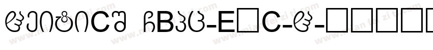 HeitiCS GBpc-EUC-H字体转换